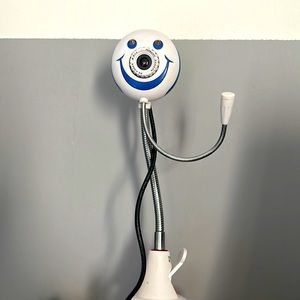 Webcam with audio input